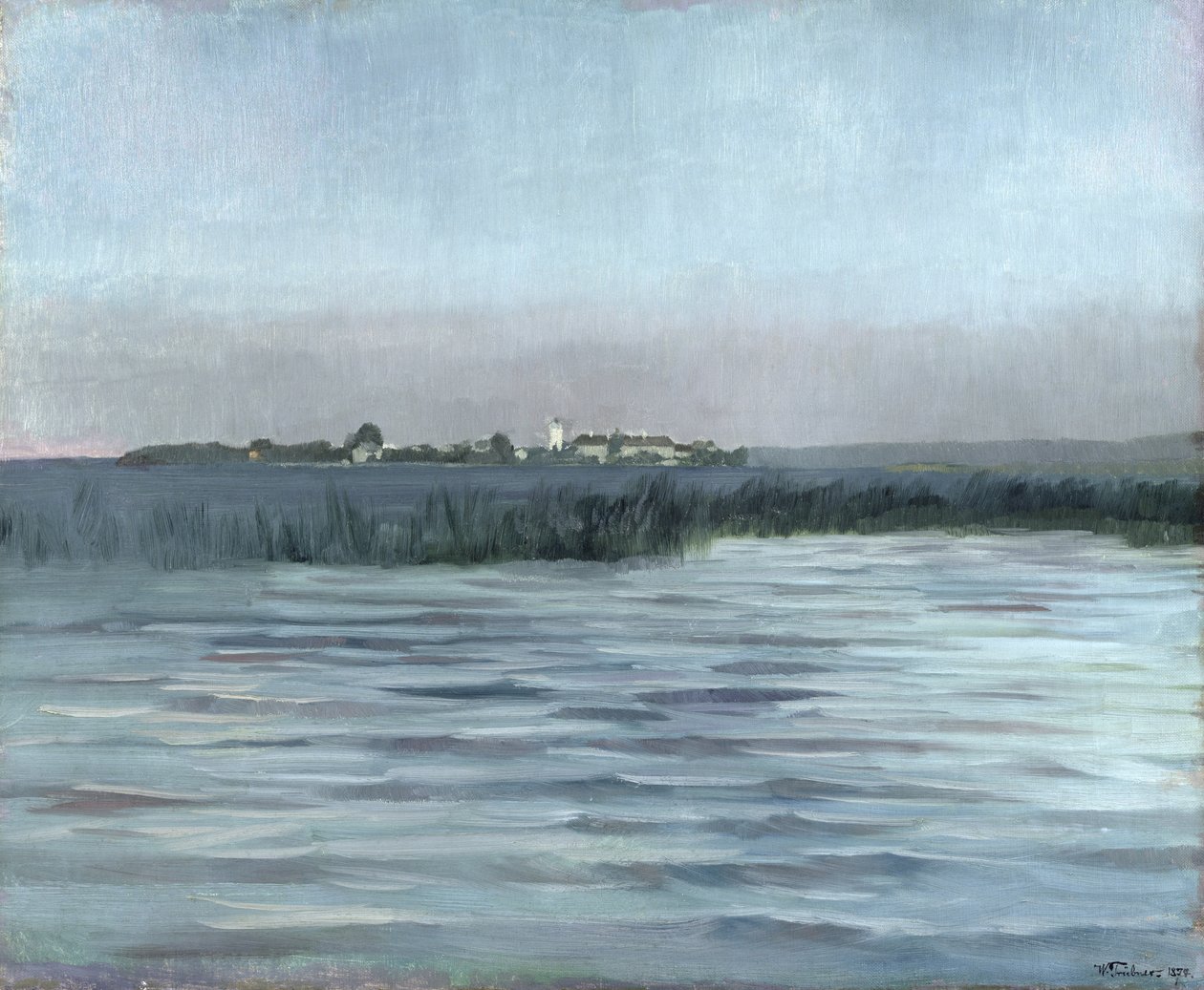 Chiemsee - Heinrich Wilhelm Truebner