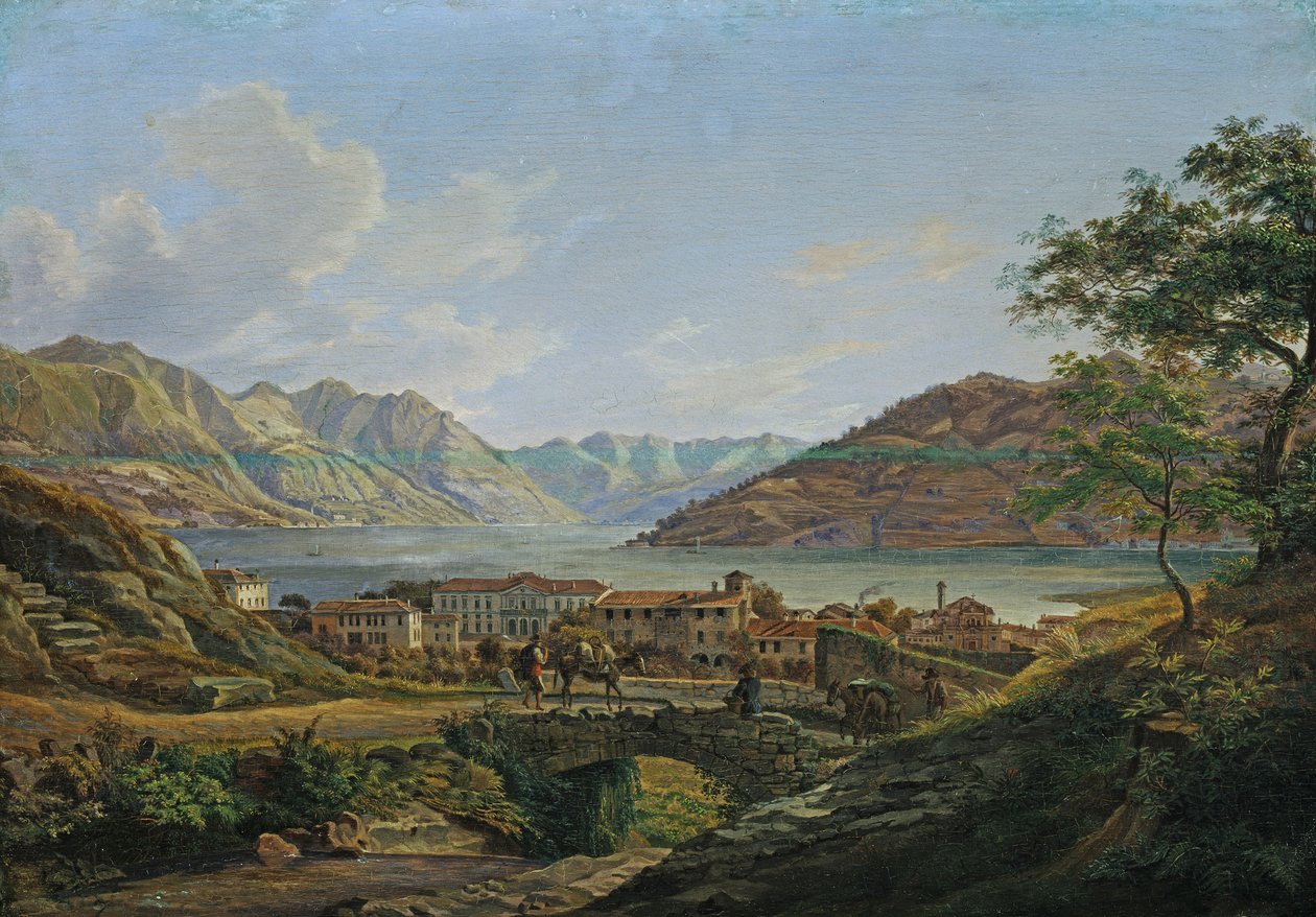 Lac de Côme - Heinrich Adam