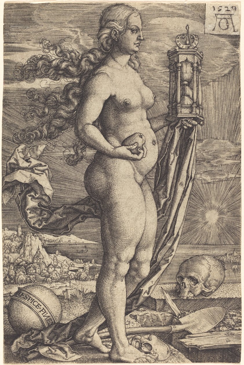 Commémoration des morts, 1529 - Heinrich Aldegrever