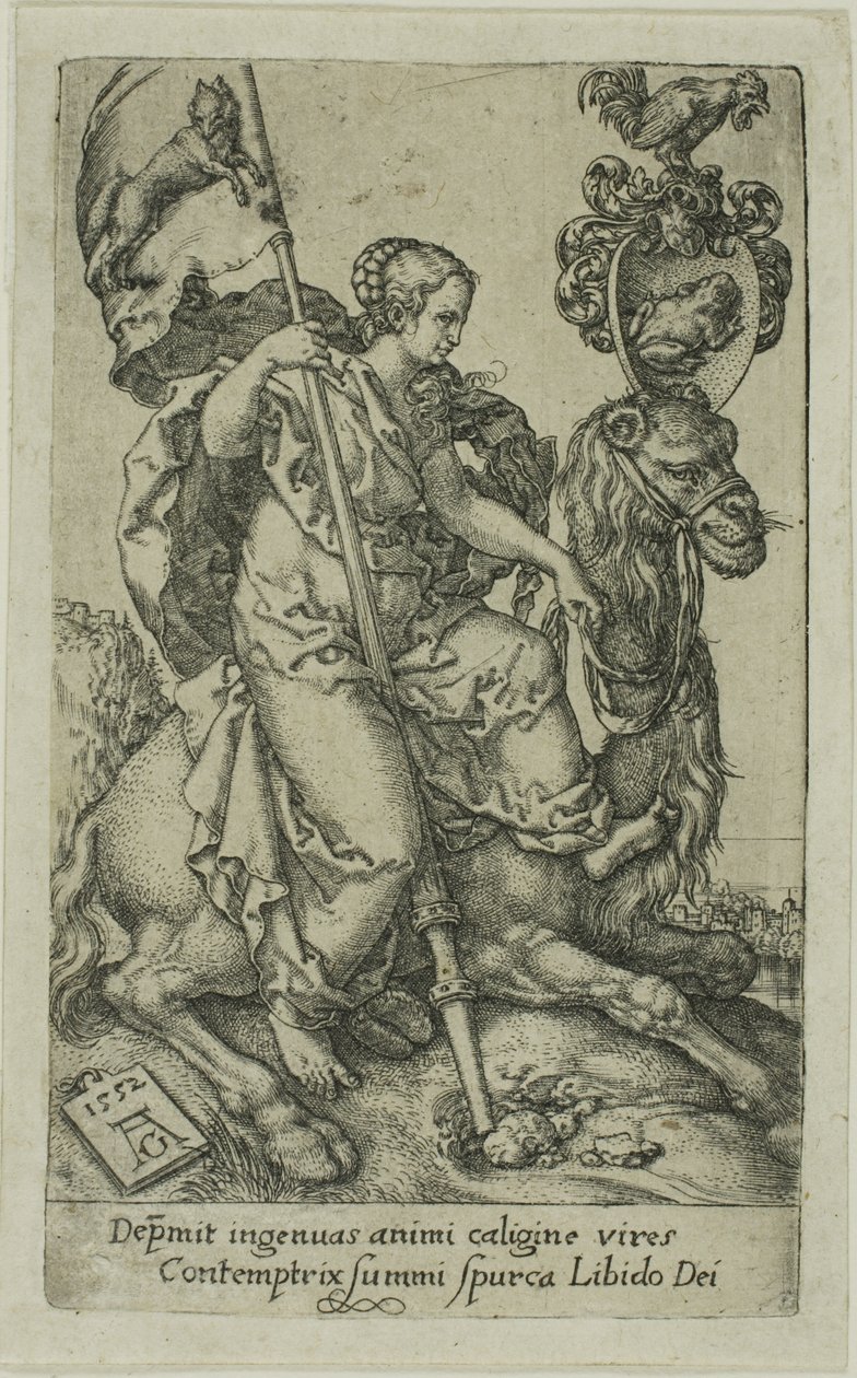 Luxure, des Vices - Heinrich Aldegrever