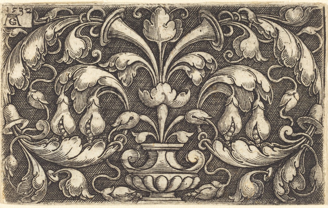 Ornement, 1532 - Heinrich Aldegrever