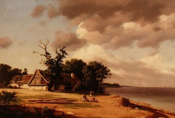 Pêcheurs à Oresund (d.1839) - Heinrich Buntzen
