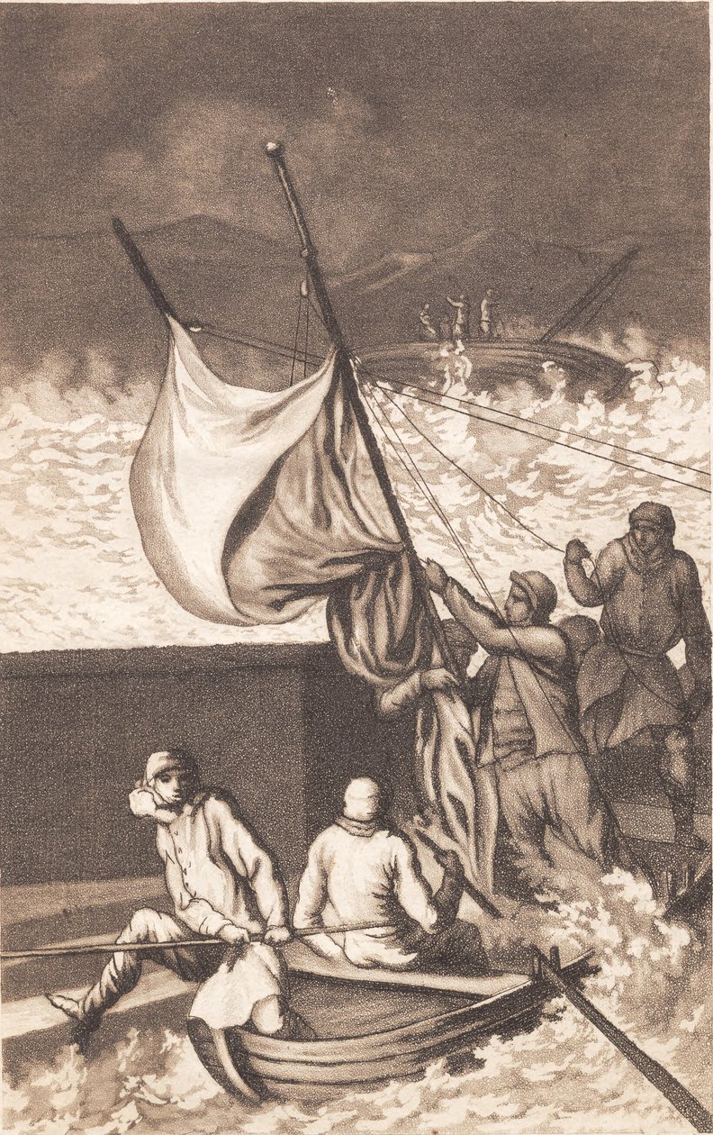 Le naufrage - Heinrich Grosch