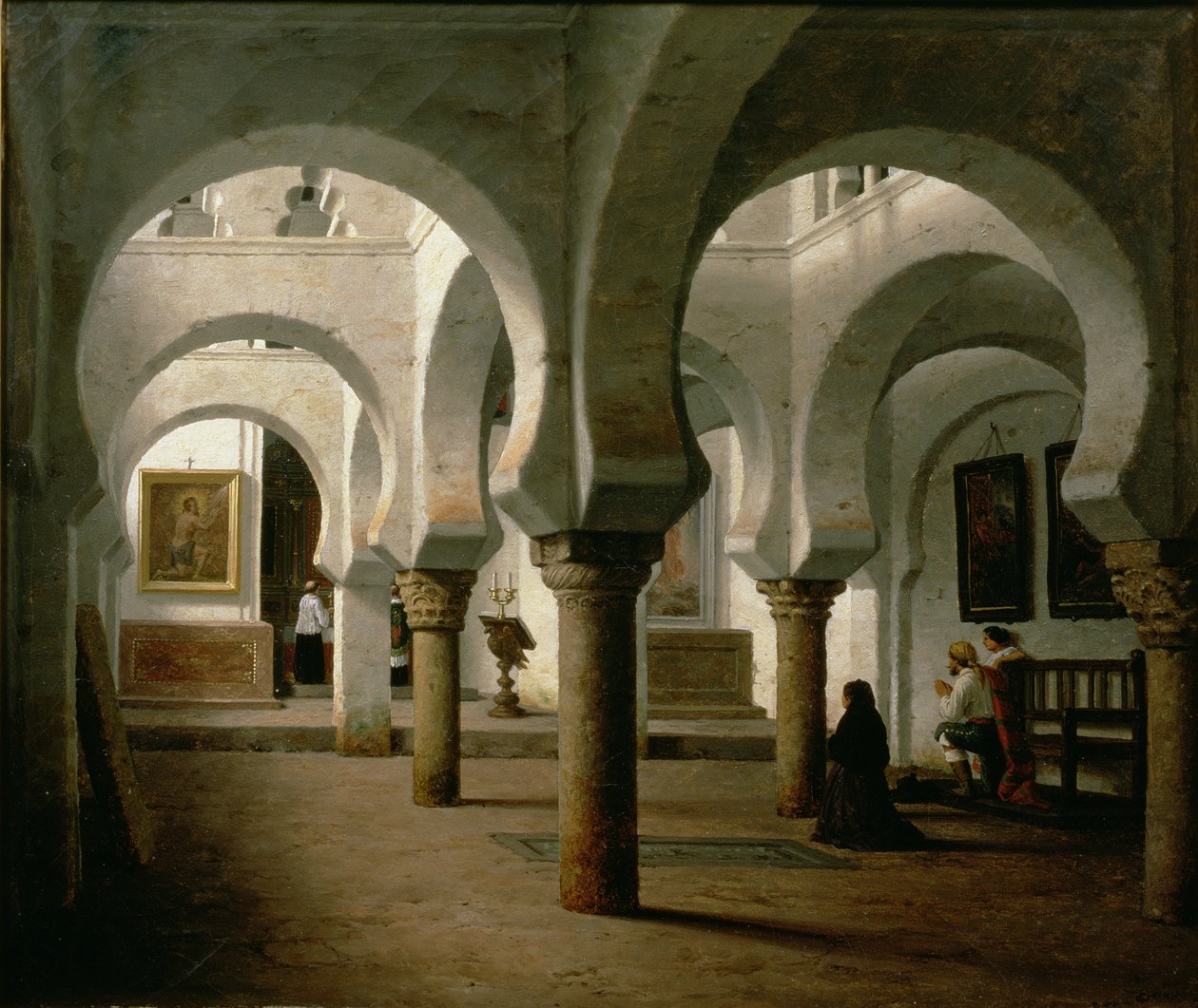 Une chapelle latérale, cathédrale de Pise - Heinrich Hansen