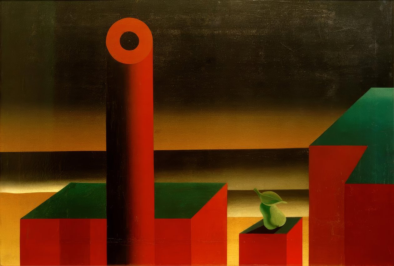 Paysage industriel - Heinrich Hoerle