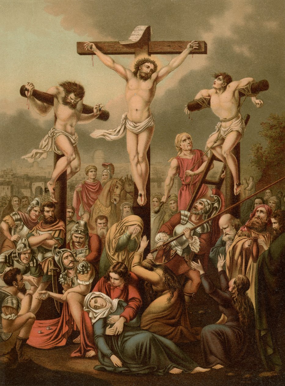 La crucifixion - Heinrich Jenny