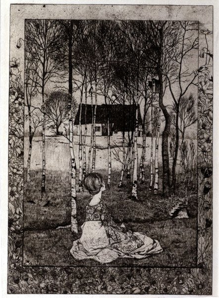 Printemps - Heinrich Vogeler