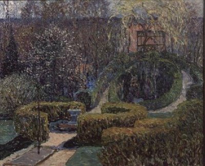 Jardins de printemps, Barkenhoff, 1913 - Heinrich Vogeler