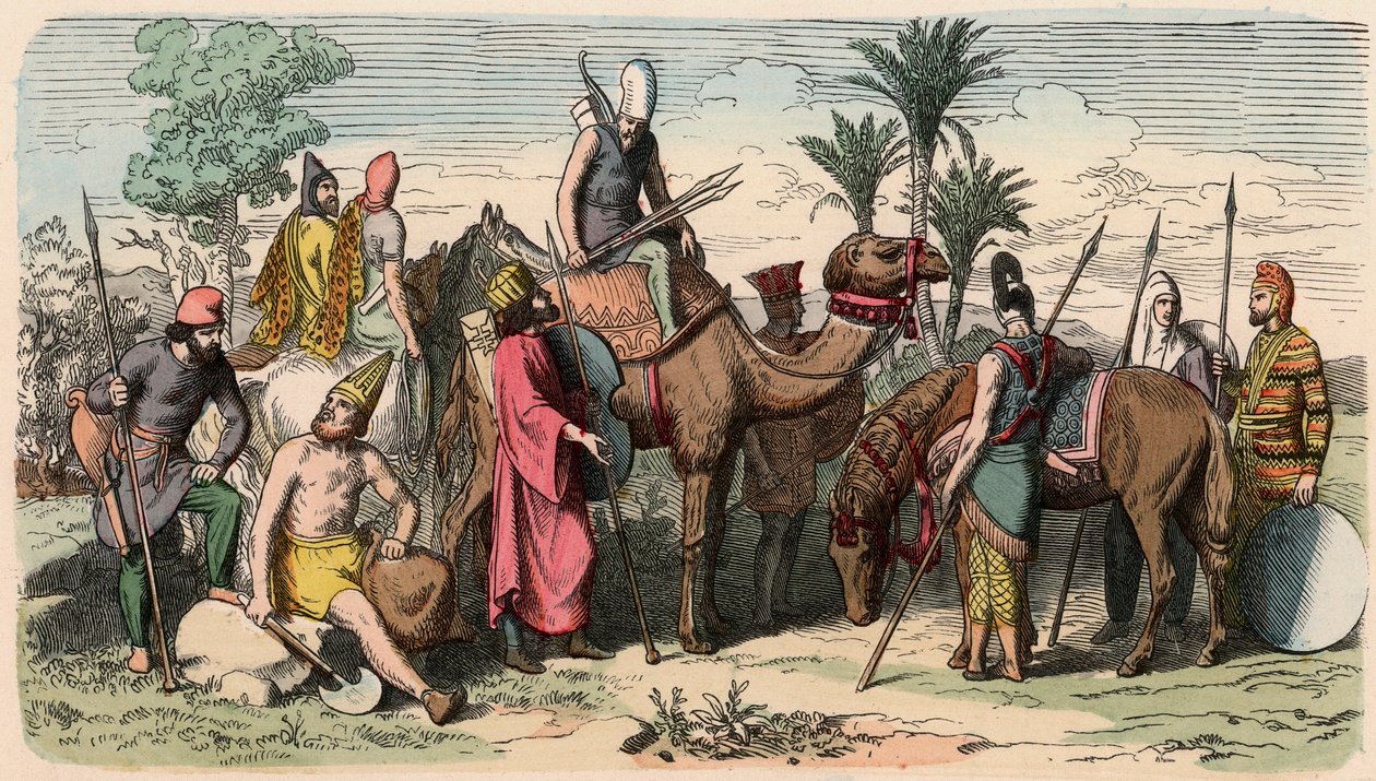 Ancien Orient / Perses : tenue de l