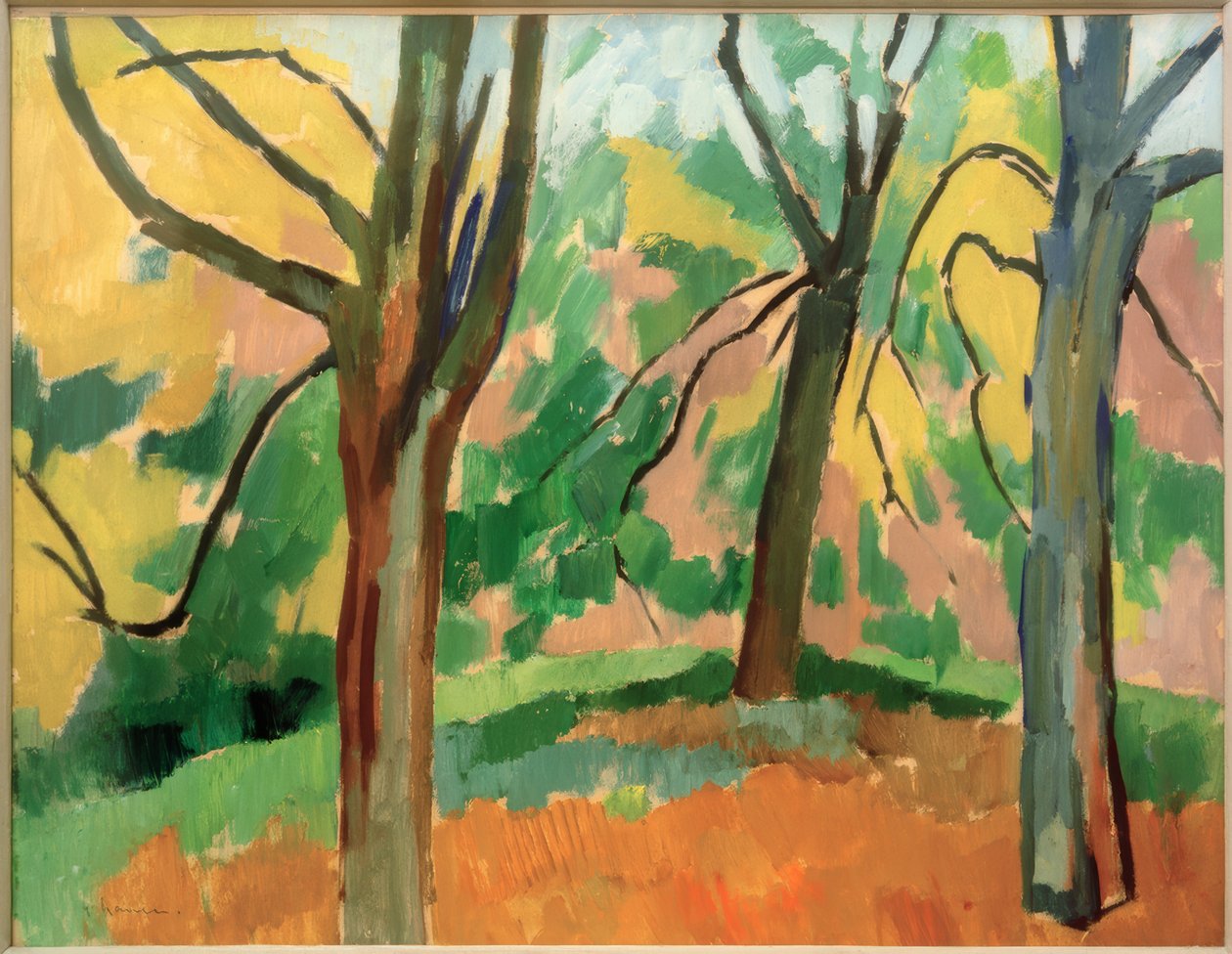 Paysage de parc - Heinrich Nauen