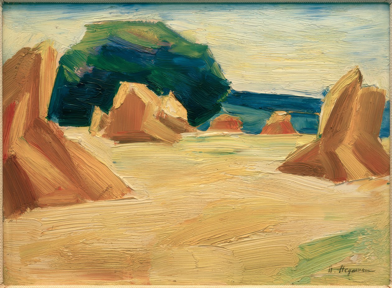 Meules de foin - Heinrich Stegemann
