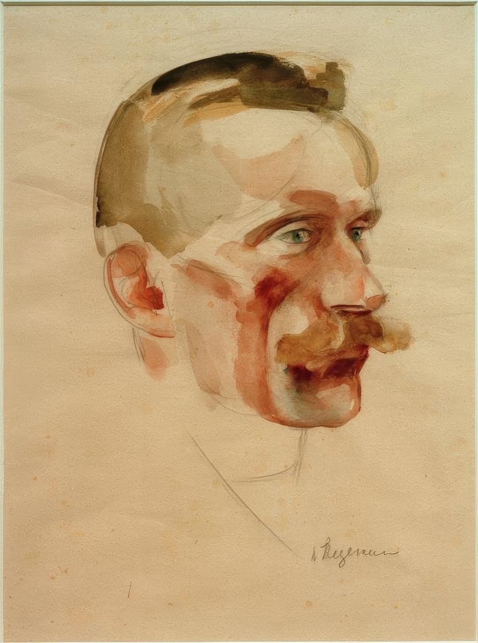 Portrait de Wilhelm Werner, vers 1926 - Heinrich Stegemann