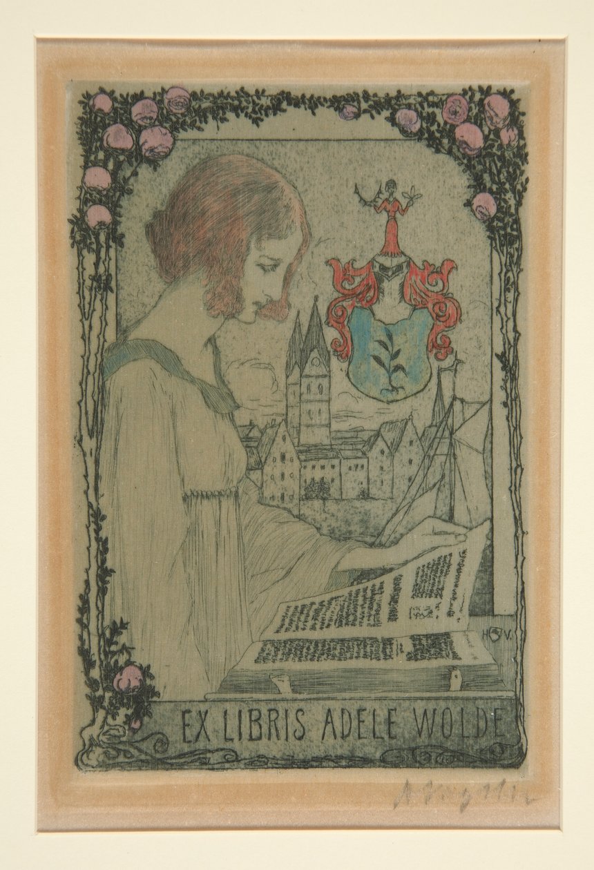 Ex-libris - Heinrich Vogeler