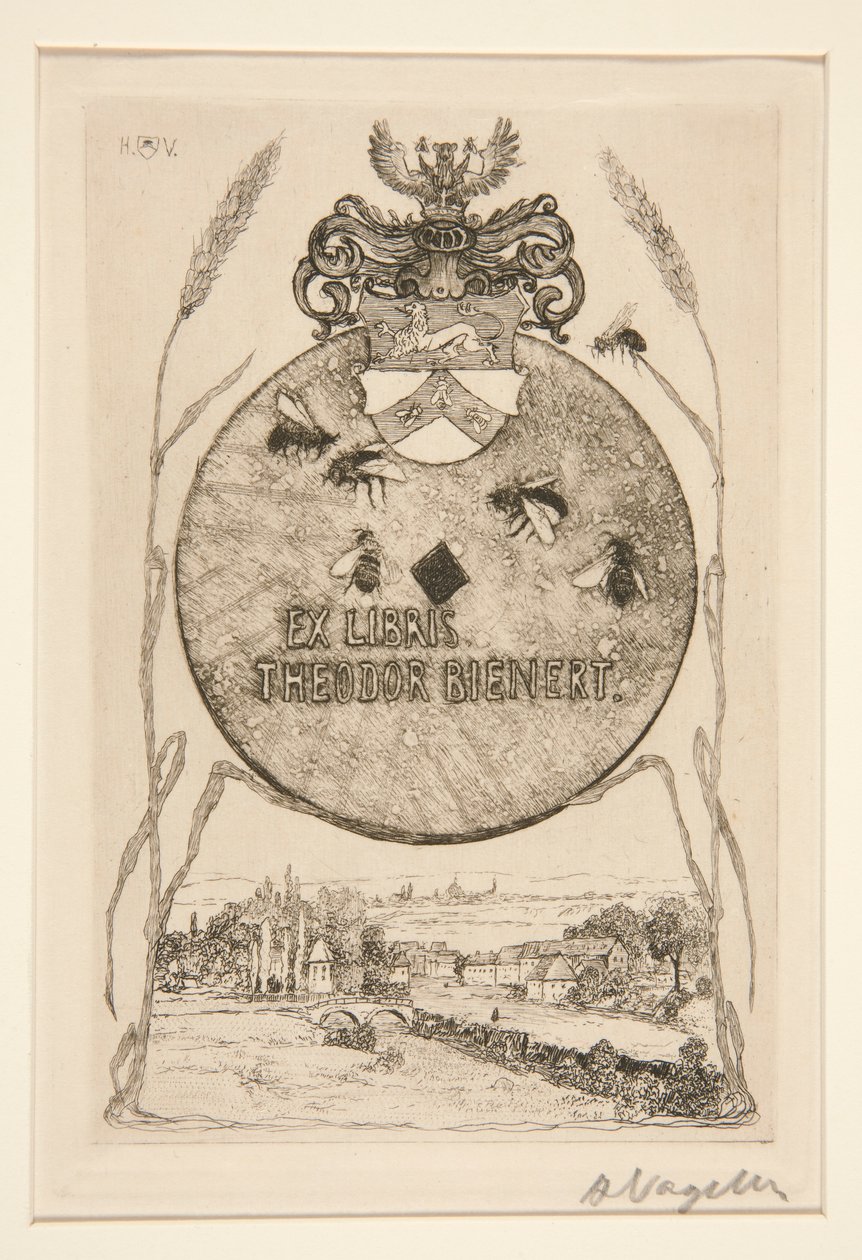 Ex-libris - Heinrich Vogeler