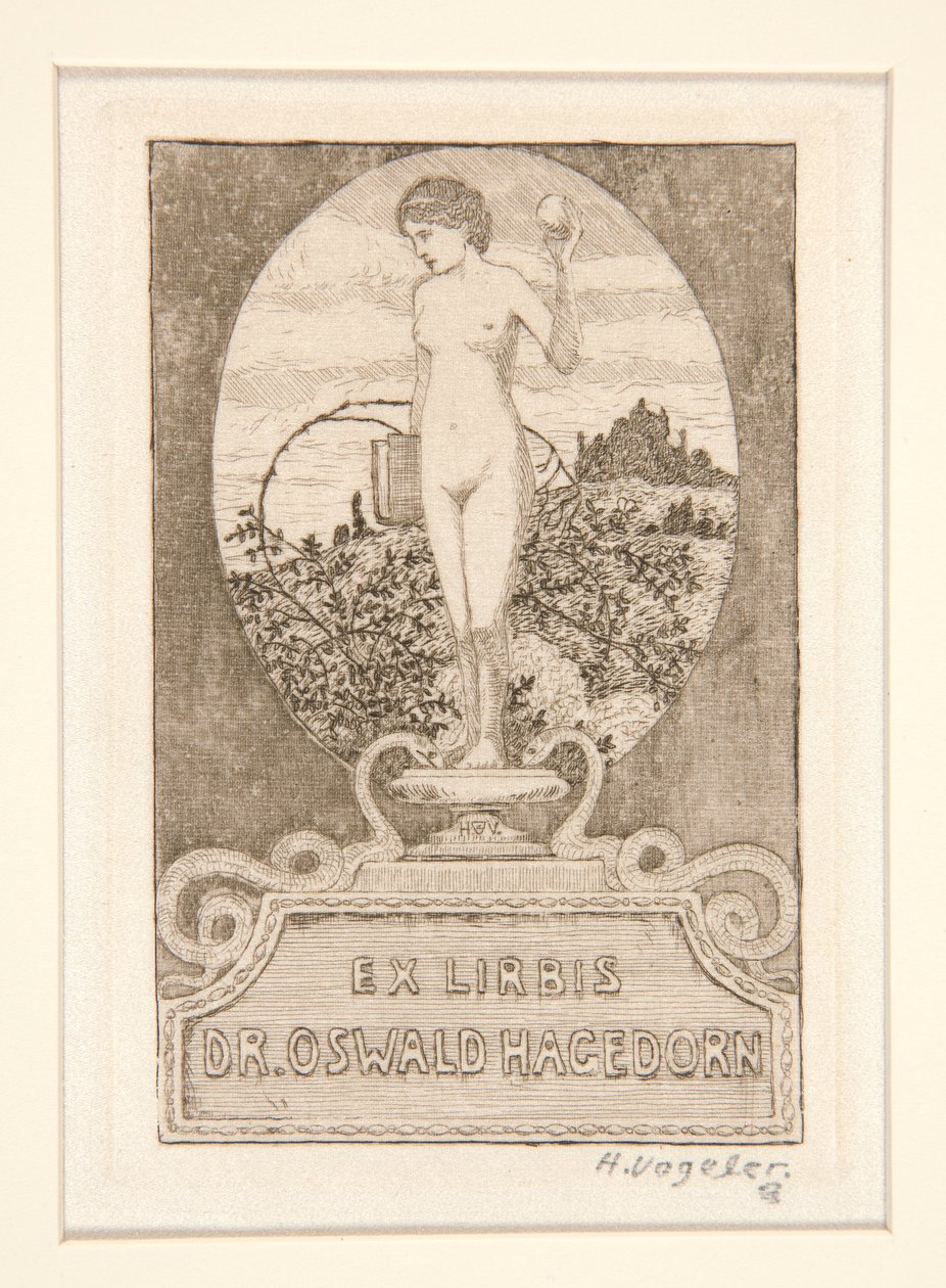 Ex-libris - Heinrich Vogeler