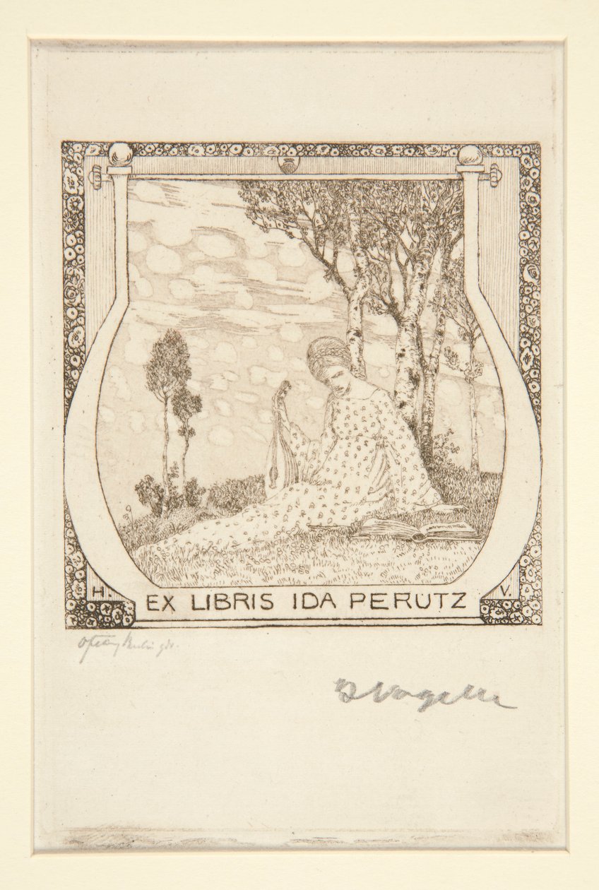 Ex-libris - Heinrich Vogeler