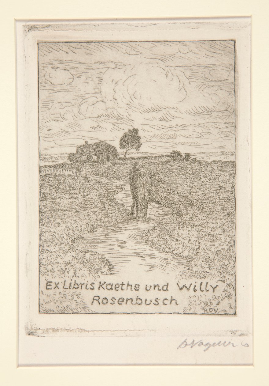 Ex-libris - Heinrich Vogeler