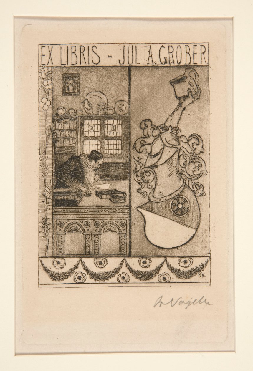 Ex-libris - Heinrich Vogeler