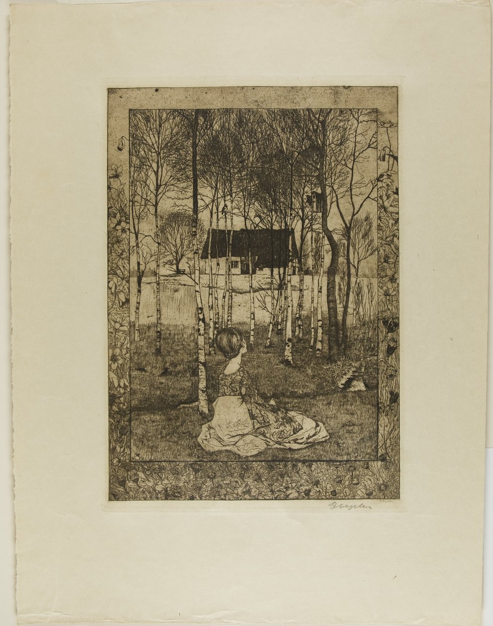 Printemps - Heinrich Vogeler