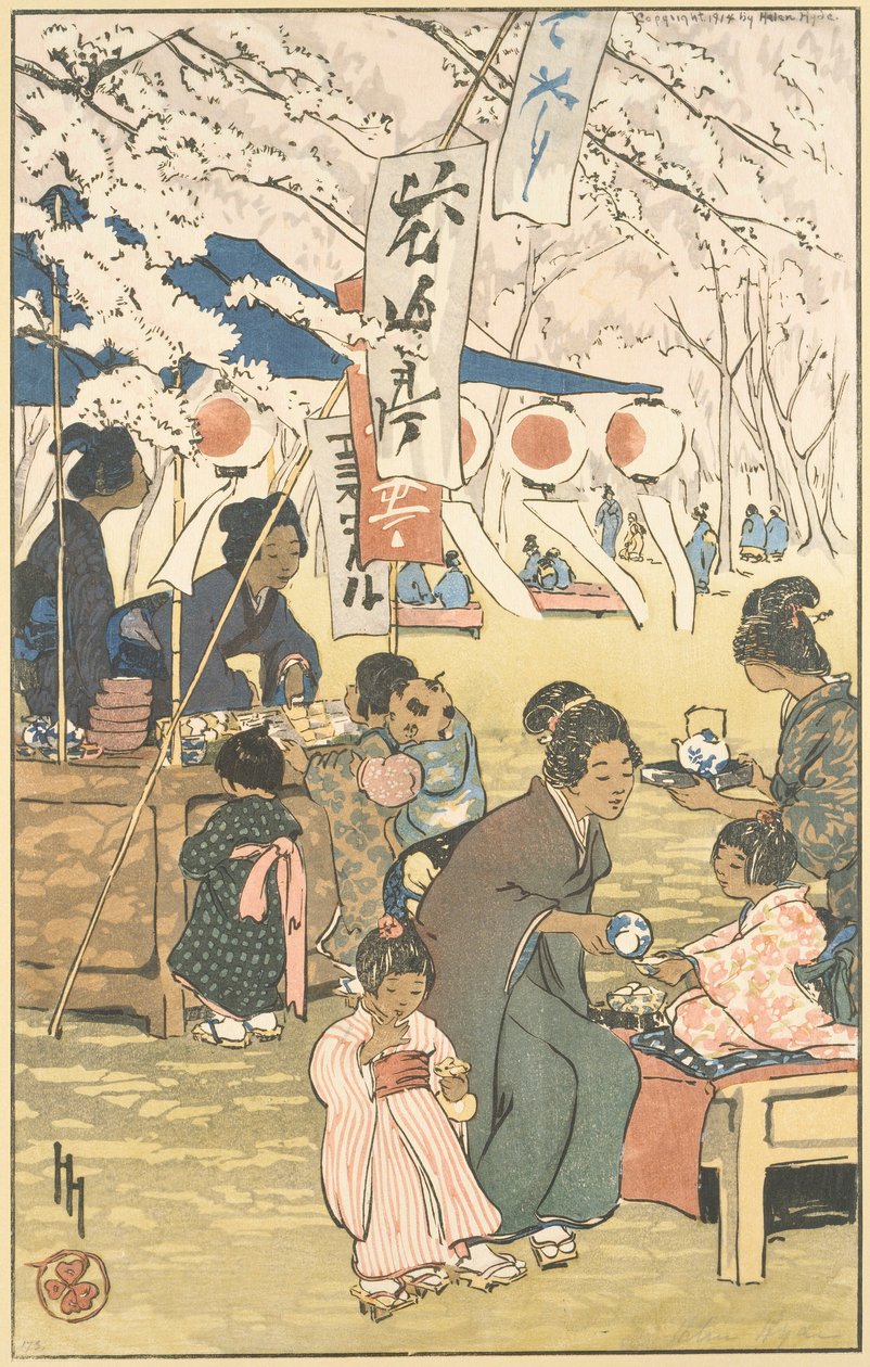 Le temps des fleurs à Tokyo - Helen Hyde