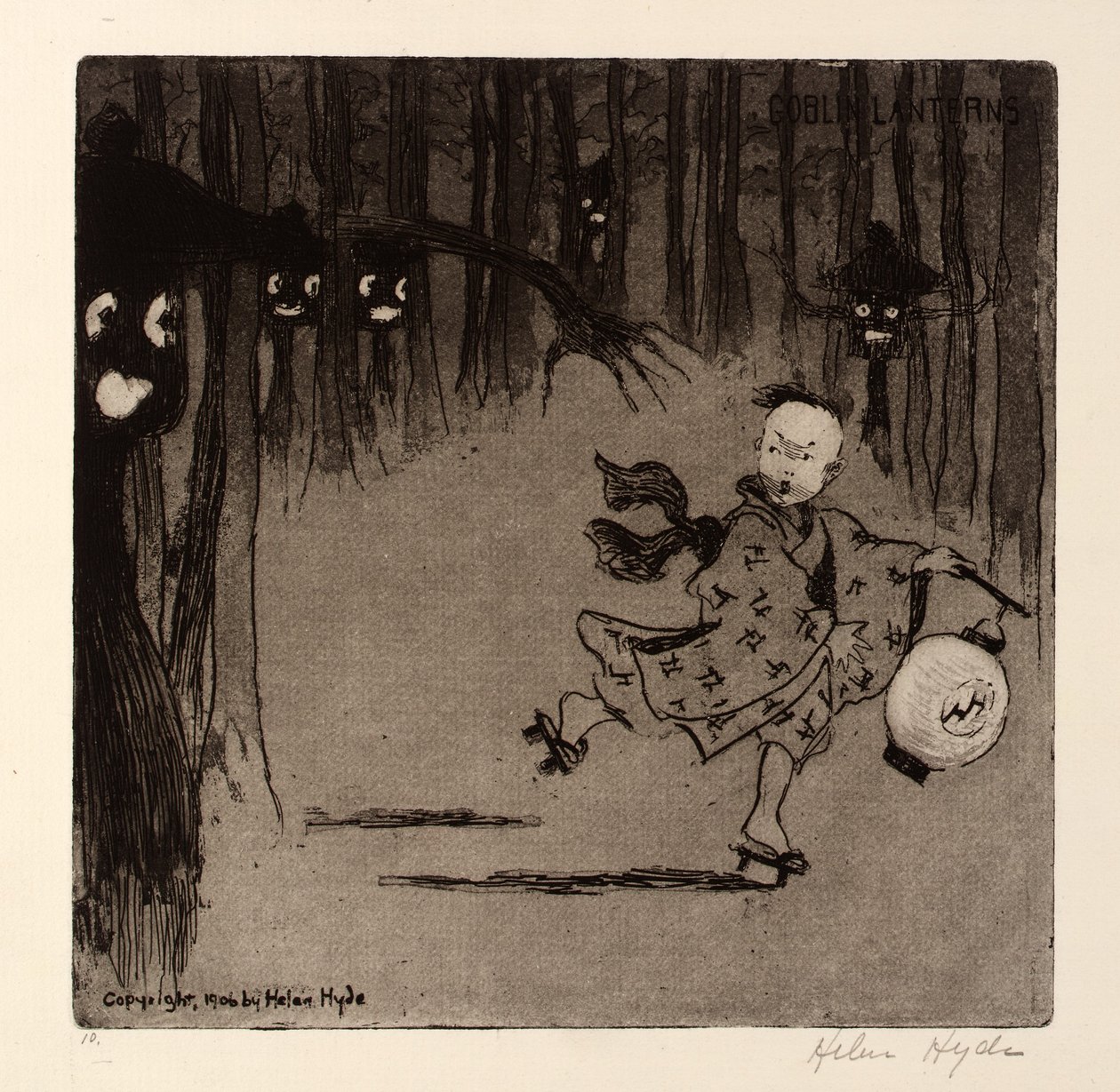 Lanternes gobelines - Helen Hyde