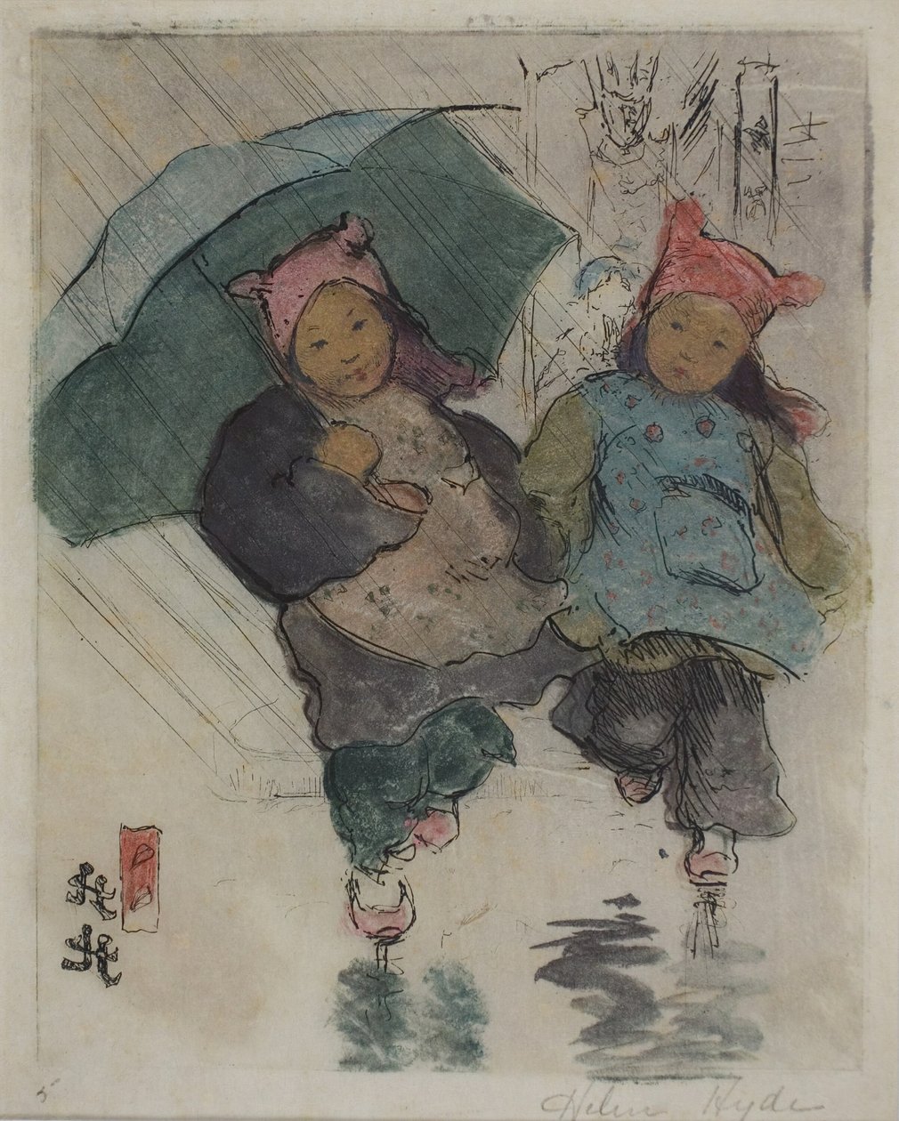 Sous la pluie - Helen Hyde