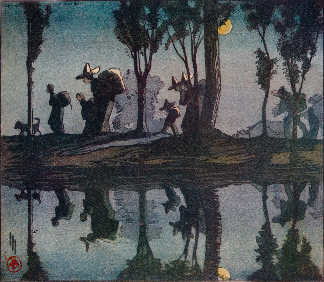 Réflexions, 1912 - Helen Hyde