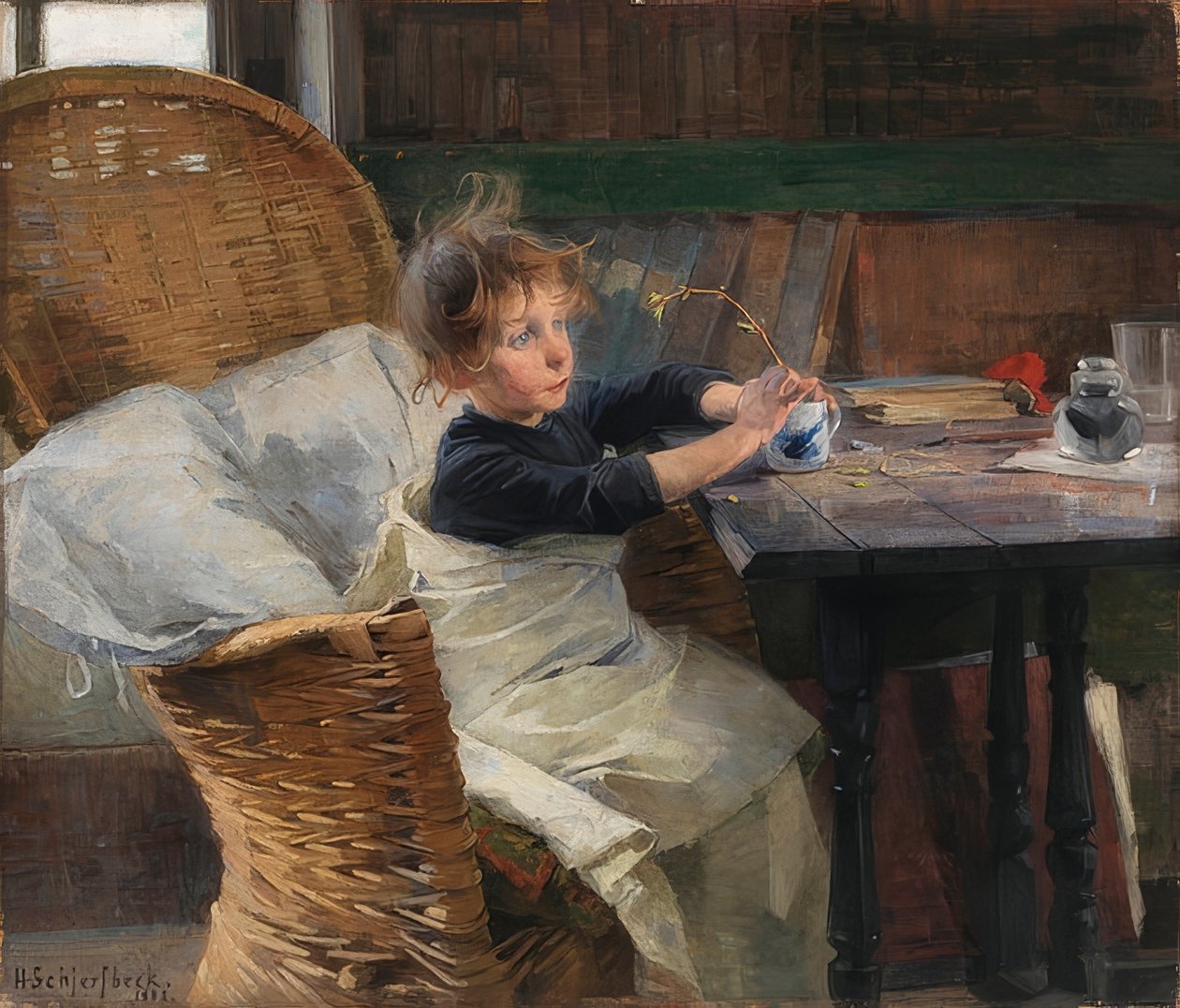 La convalescente. 1888 - Helene Schjerfbeck