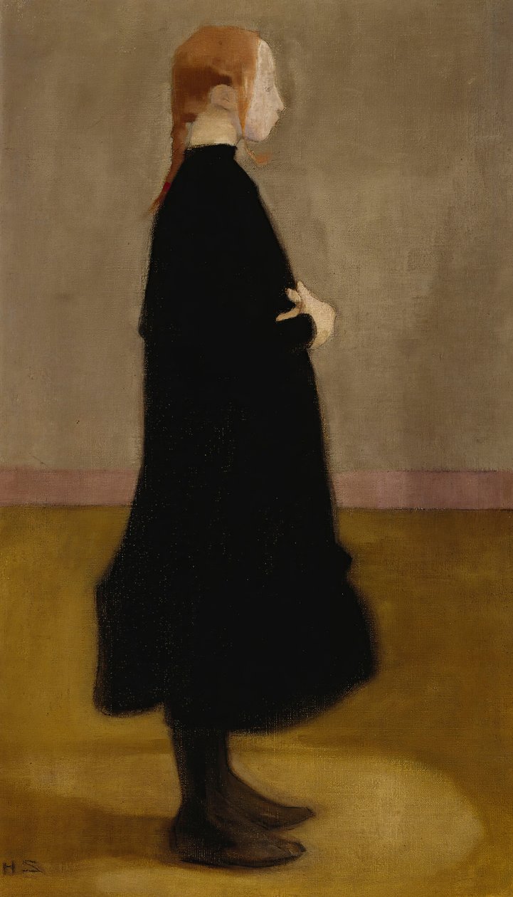La collégienne II - Helene Schjerfbeck
