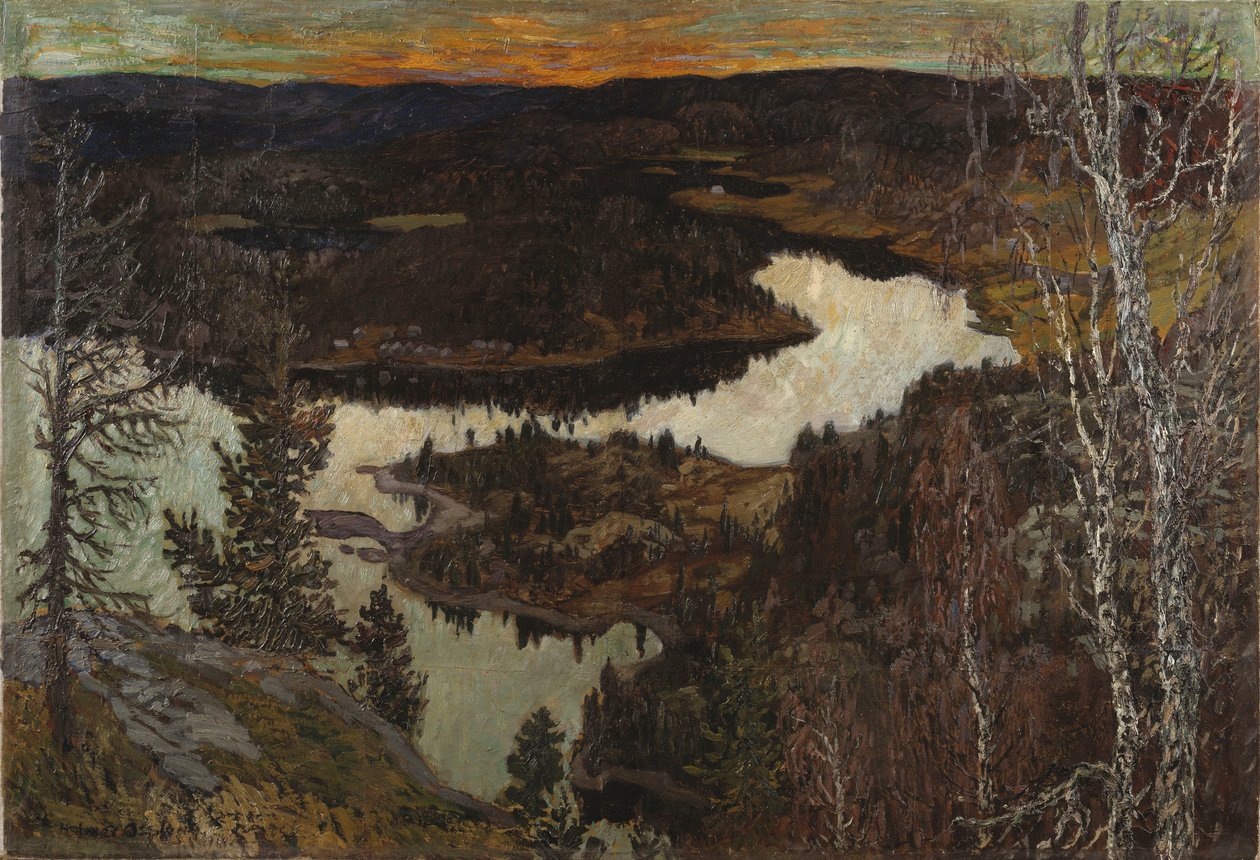 Automne, Nordingrå - Helmer Osslund