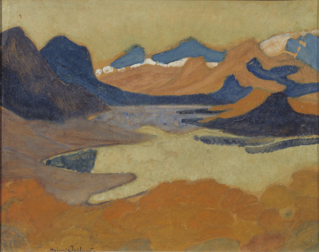 En route vers Stora Sjöfallet - Helmer Osslund