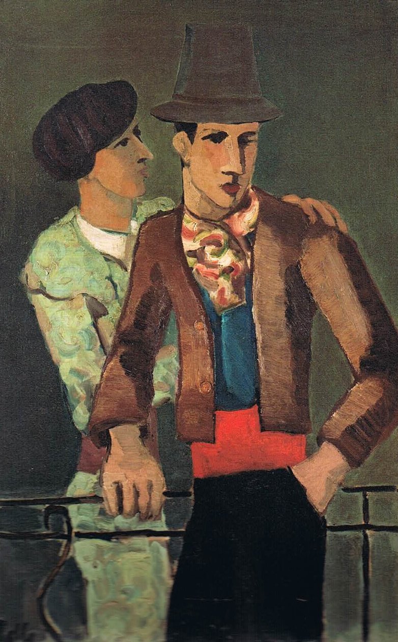 Picador, tenu par un torero à l