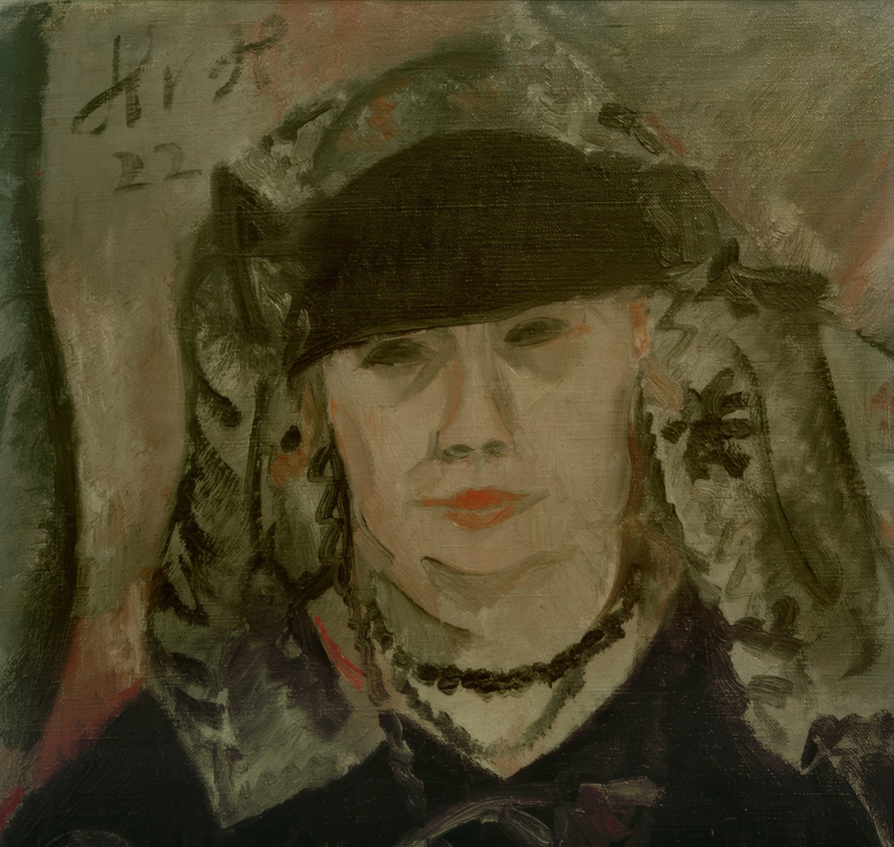 Portrait de Madame Aås - Helmut Kolle