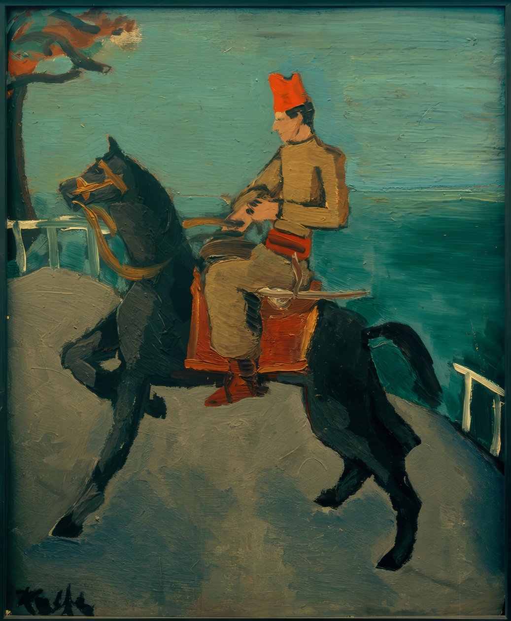 Spahi à cheval V - Helmut Kolle