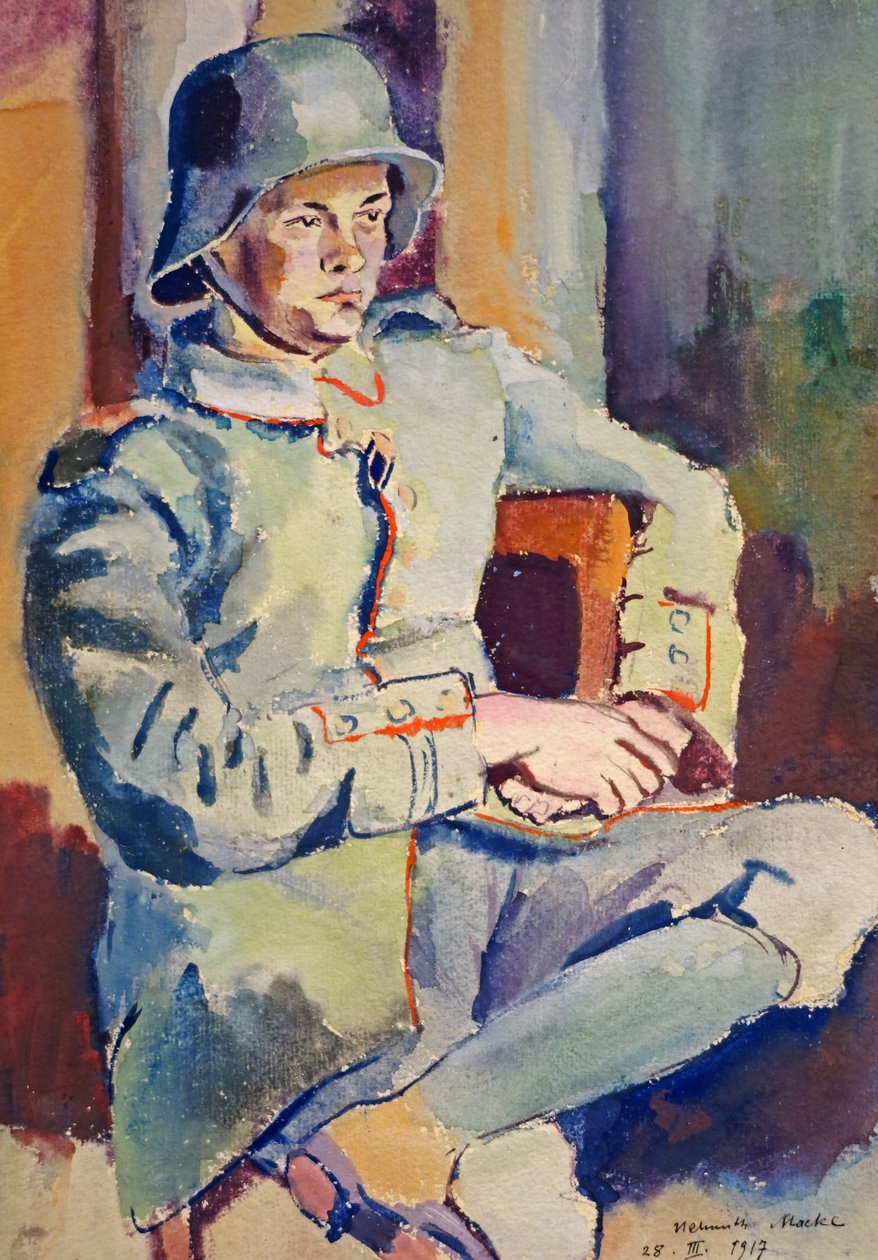 Autoportrait avec Casque d