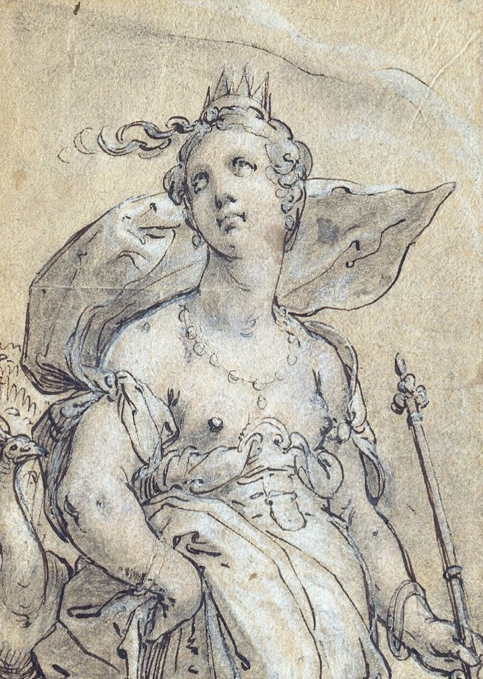 Junon - Hendrik Goltzius