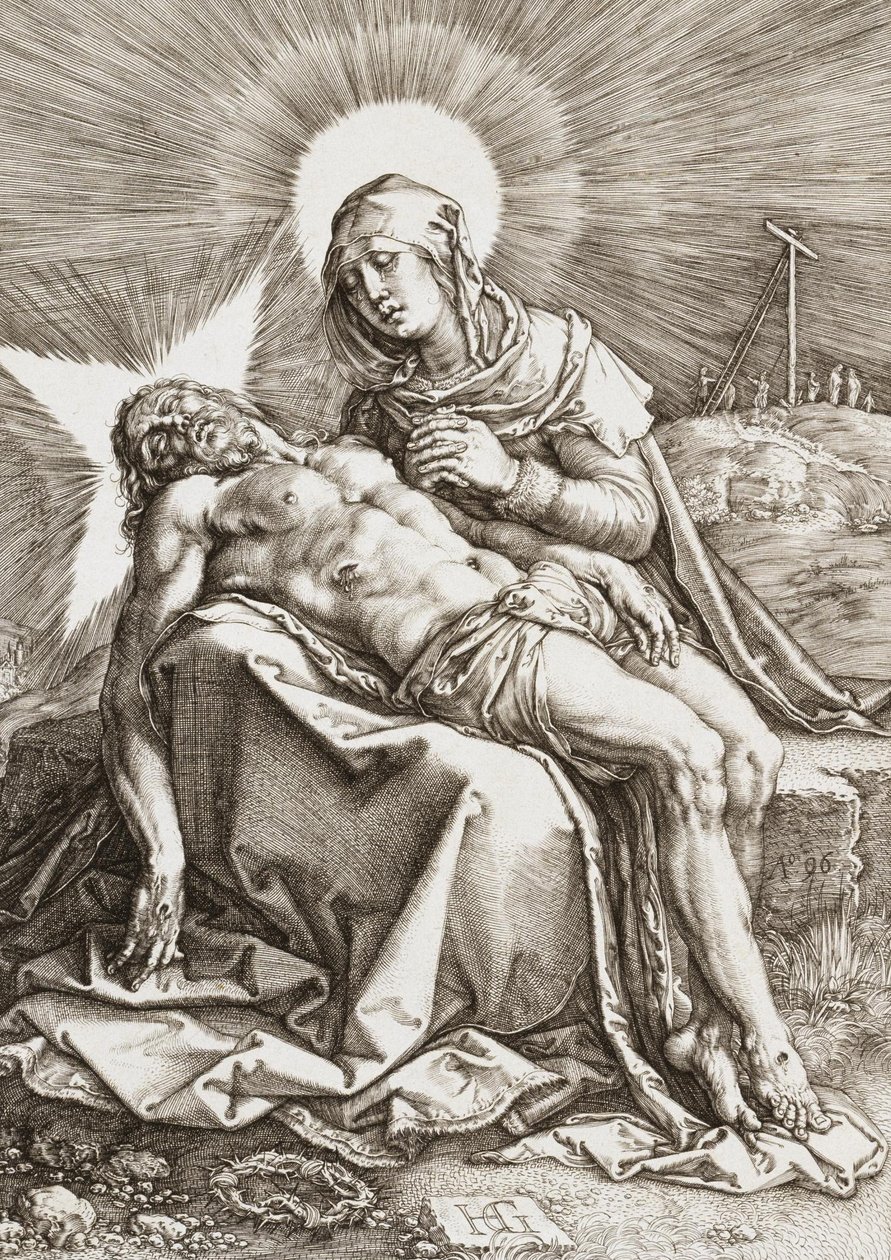 Pietà - Hendrik Goltzius