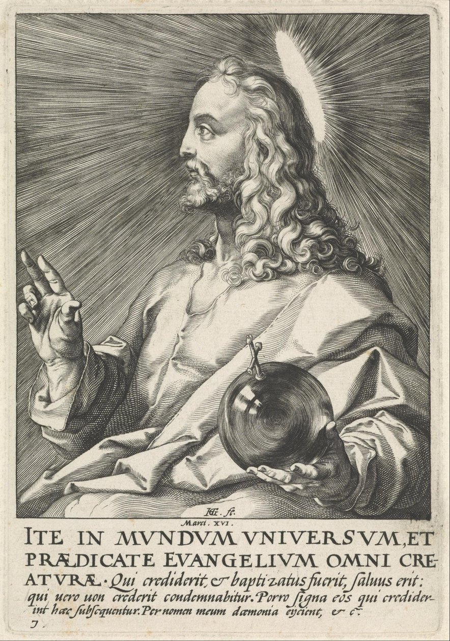 Salvator Mundi - Hendrik Goltzius