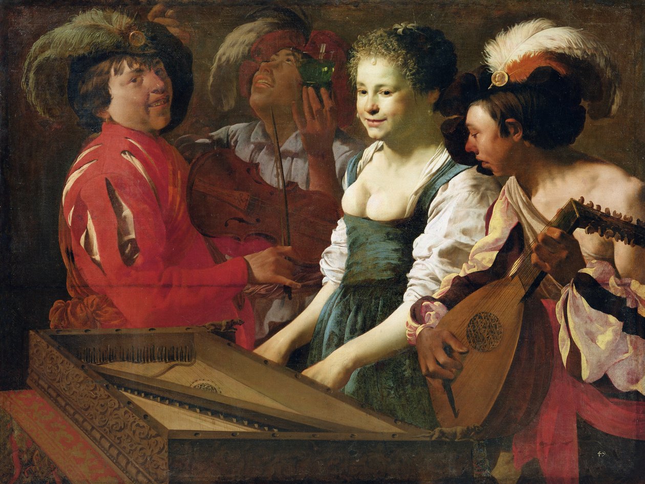 Concert, 1626 - Hendrick ter Brugghen