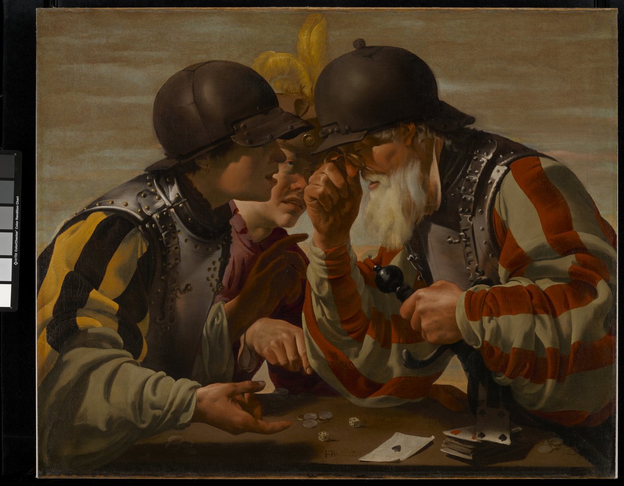 Les joueurs, 1623 - Hendrick ter Brugghen