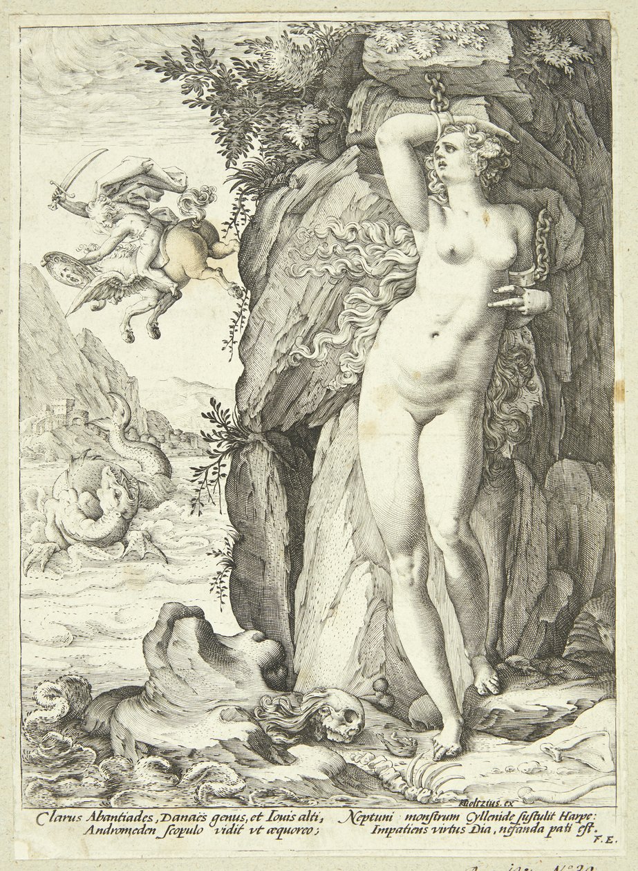 Andromède délivrée par Persée - Hendrick Goltzius