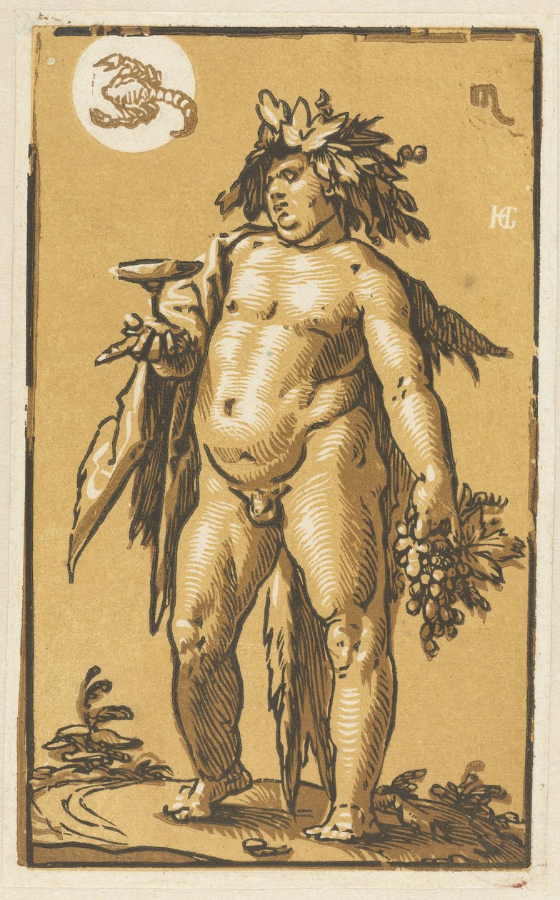 Bacchus - Hendrick Goltzius