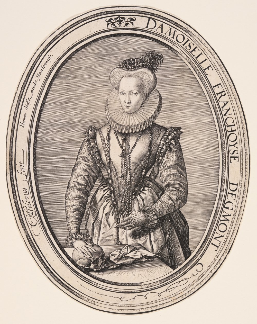 Françoise van Egmond - Hendrick Goltzius