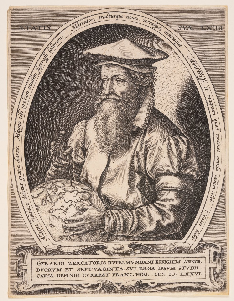 Gerardus Mercator - Hendrick Goltzius