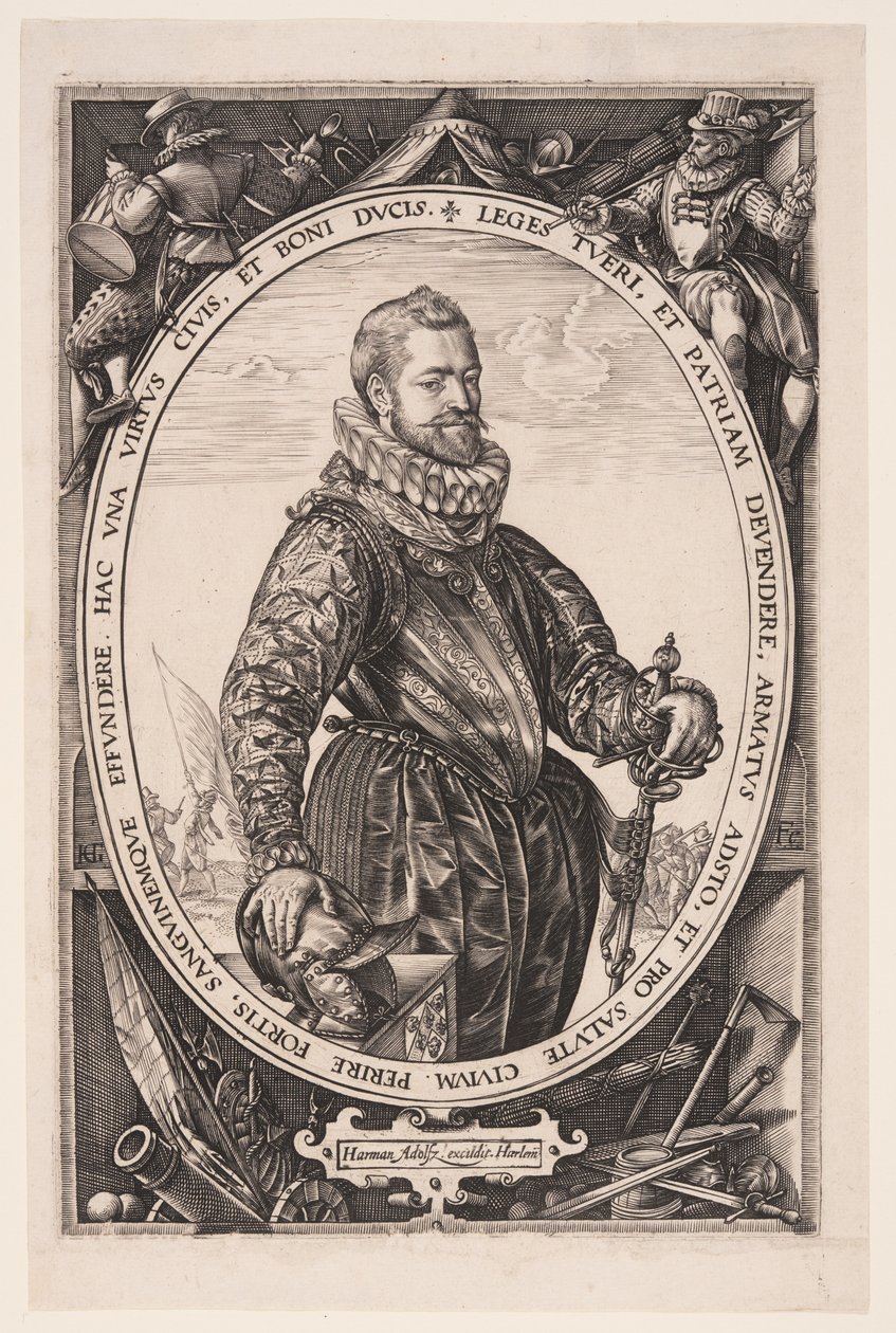 Jacques de la Faille - Hendrick Goltzius