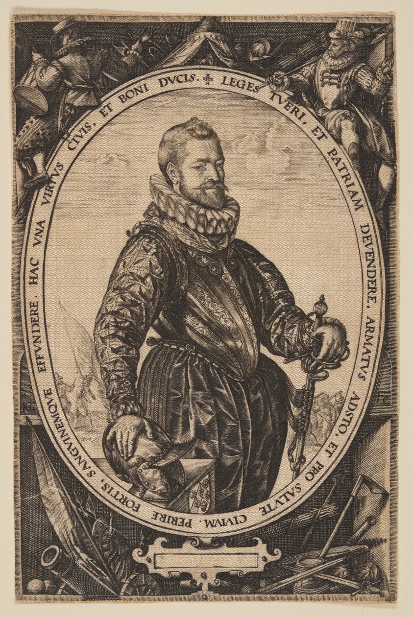 Jacques de la Faille - Hendrick Goltzius