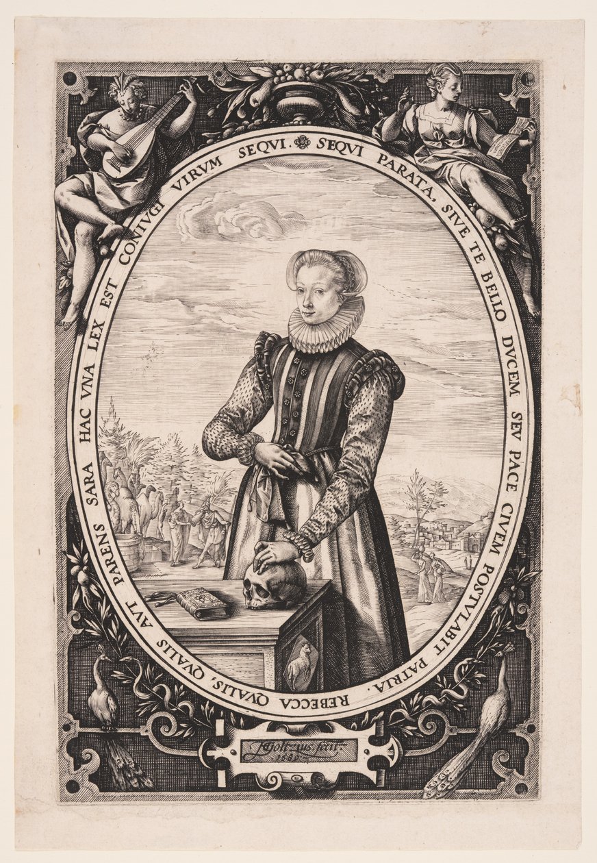 Josina Hamels - Hendrick Goltzius