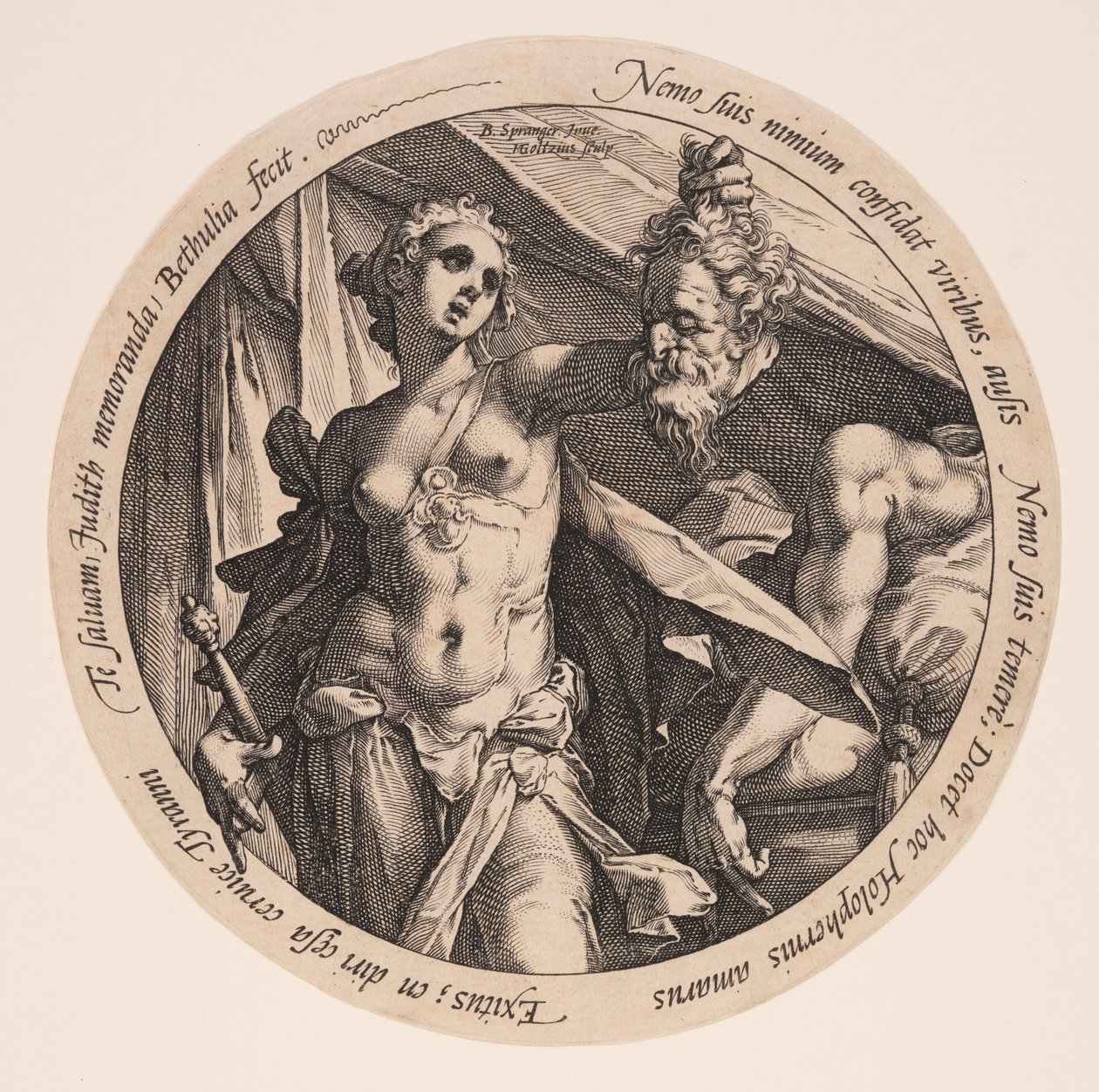 Judith avec la tête d