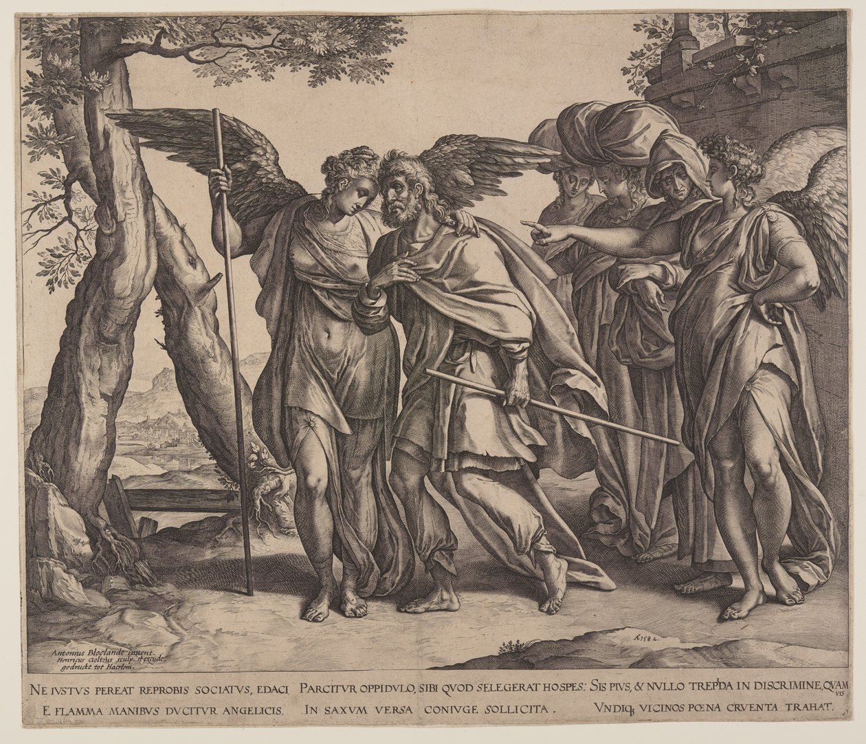 Lot et ses filles - Hendrick Goltzius