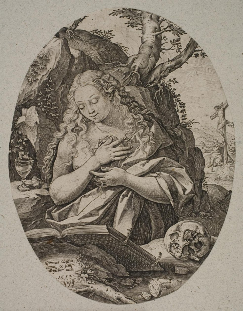 Marie-Madeleine - Hendrick Goltzius